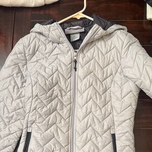 Free Country Women's Gray Quilted Puffer Jacket